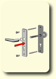Innenschild - Beschlag Innenseite Innenschild - Beschlag Innenseite